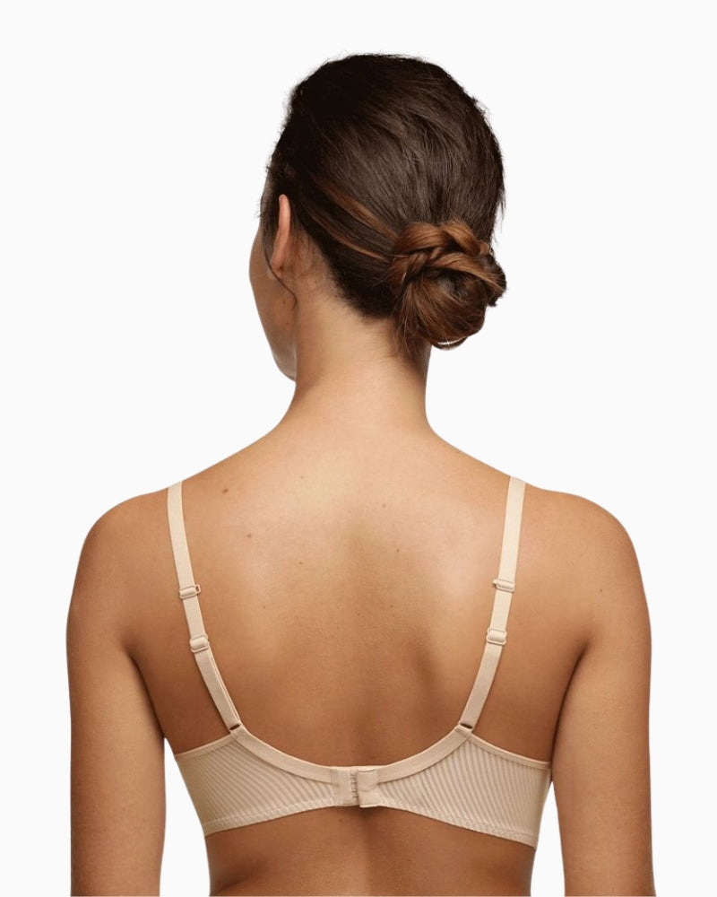 Chantelle - Push-Up T-Shirt Bra in Cappuccino - Rear View