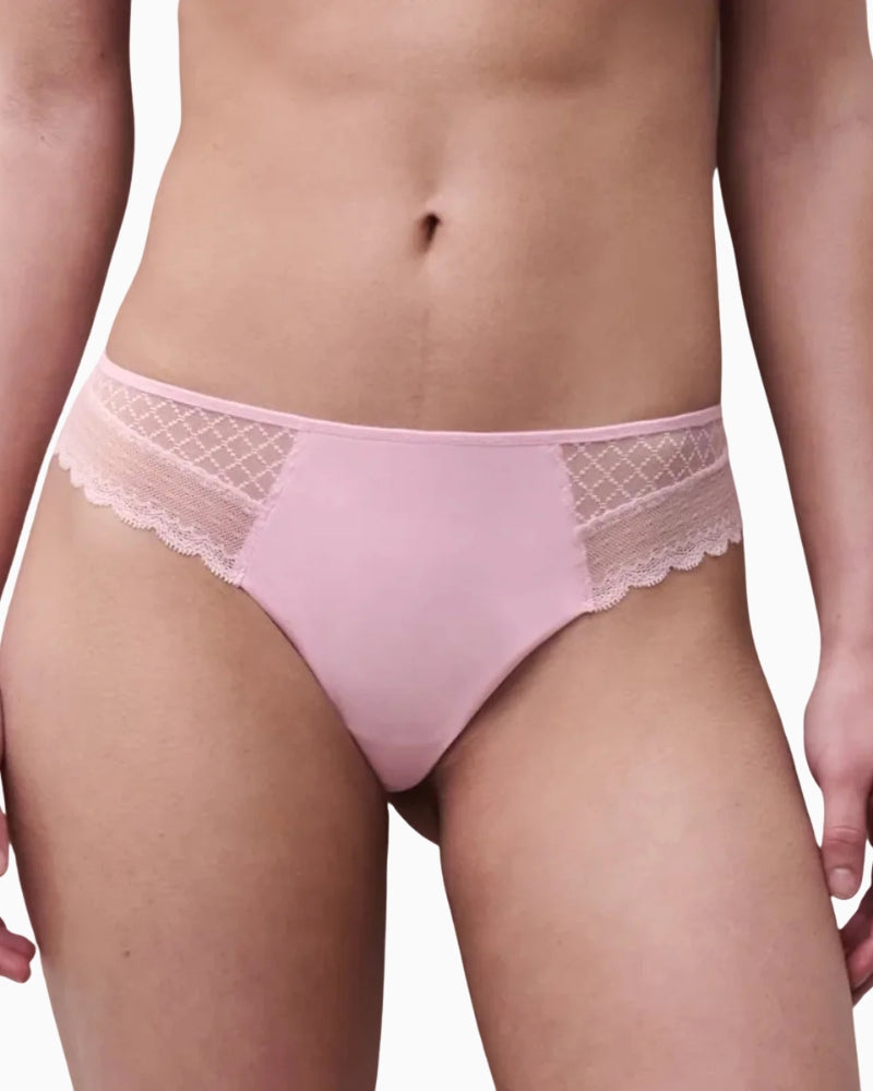 Chantelle Norah Chic Thong in pink front view
