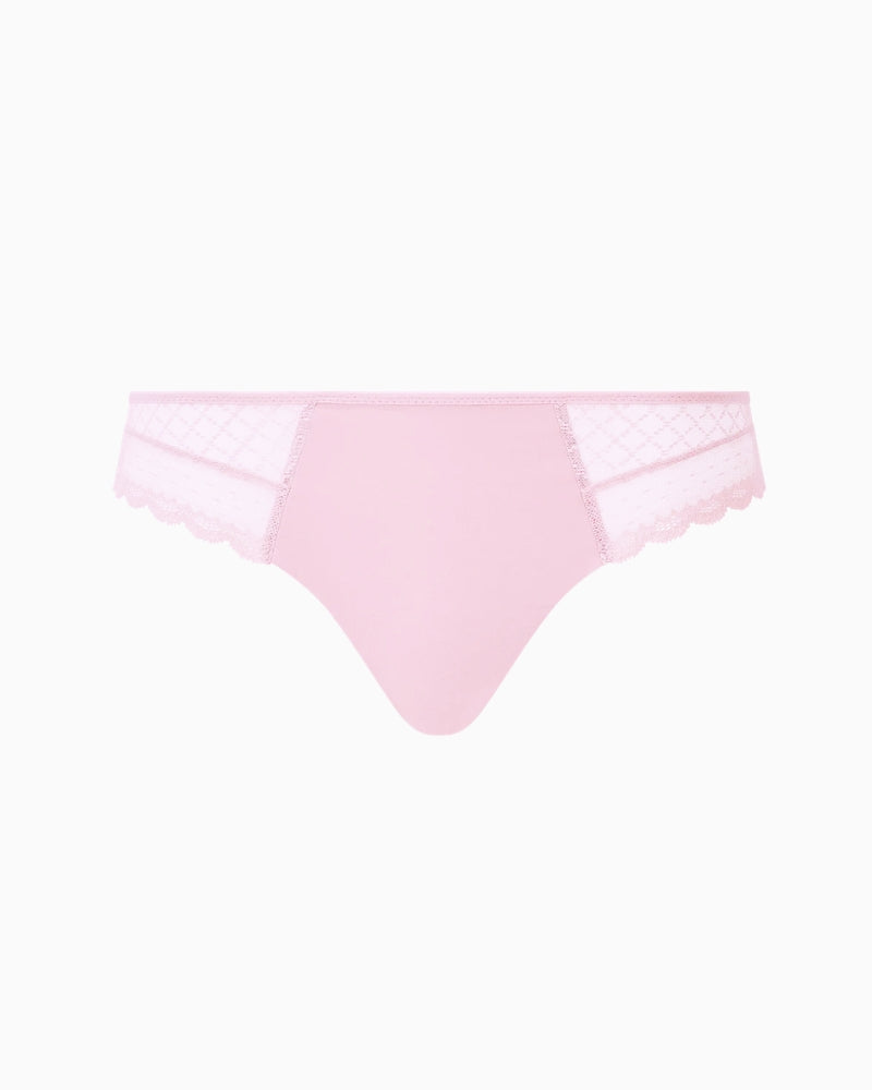 Chantelle Norah Chic Thong in pink waistband detail