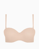 Chantelle Norah Comfort strapless bra nude rose with straps