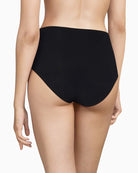 Chantelle Soft Stretch High Waist Briefs in black back view