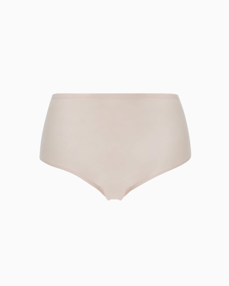 Chantelle Soft Stretch High Waist Briefs in pink fabric detail