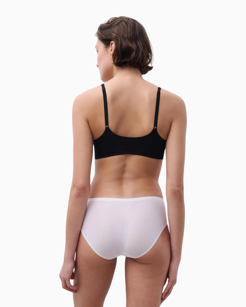Chantelle Soft Stretch Hipster in White back view