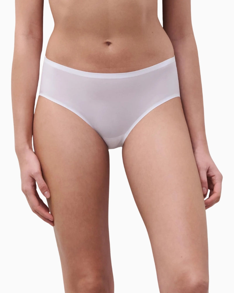 Chantelle Soft Stretch Hipster in White front view