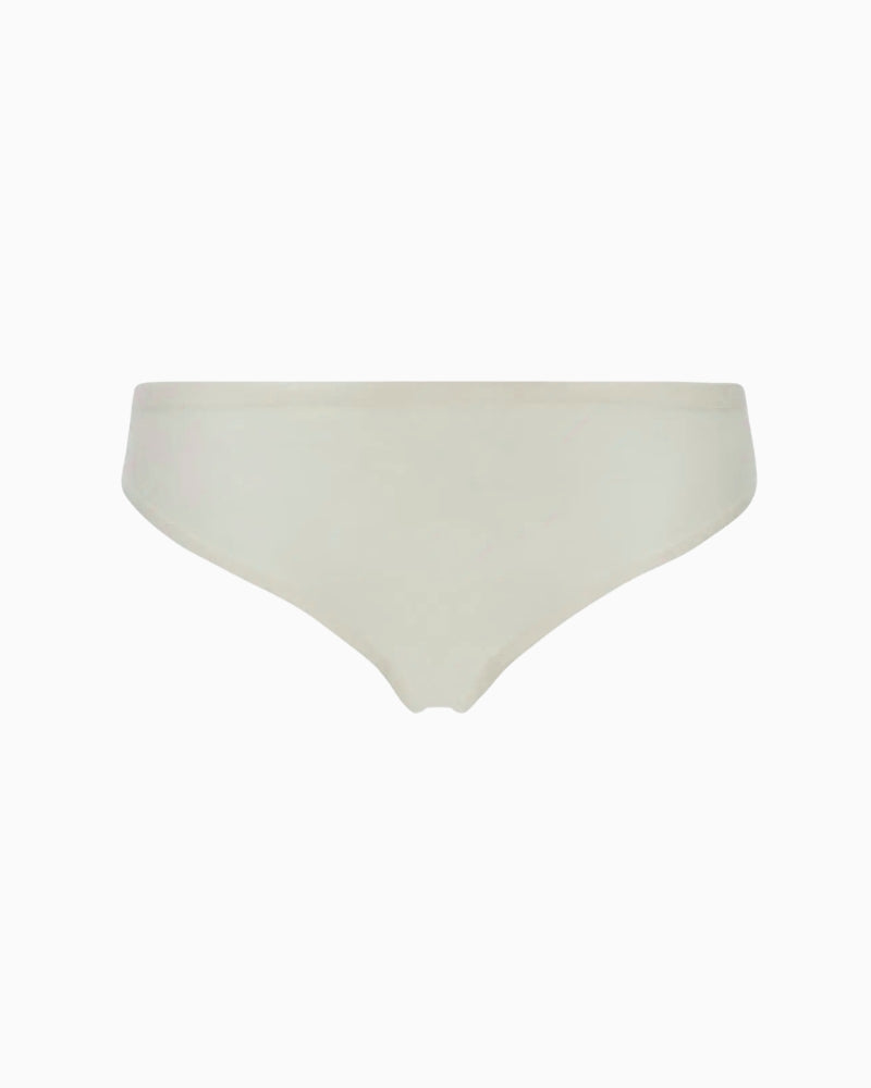 Chantelle Soft Stretch Thong in Ivory fabric detail
