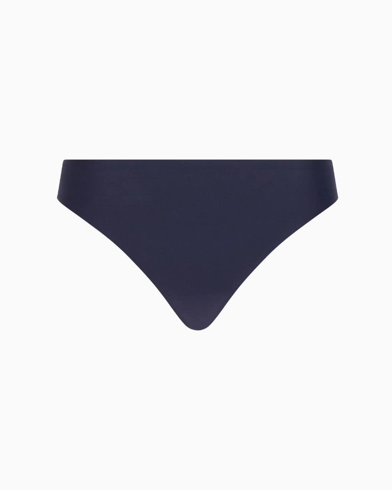 Chantelle Soft Stretch Thong in Navy seamless detail