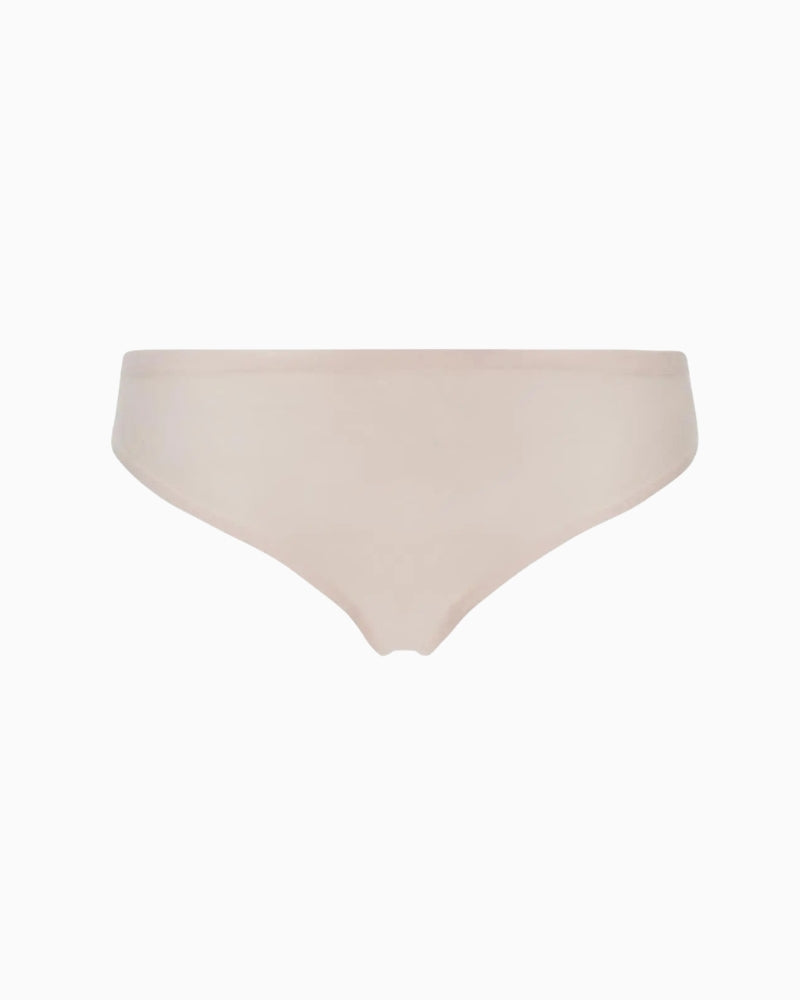 Chantelle Soft Stretch Thong in Pink fabric detail