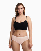 Chantelle Softstretch Shorty in pink front view