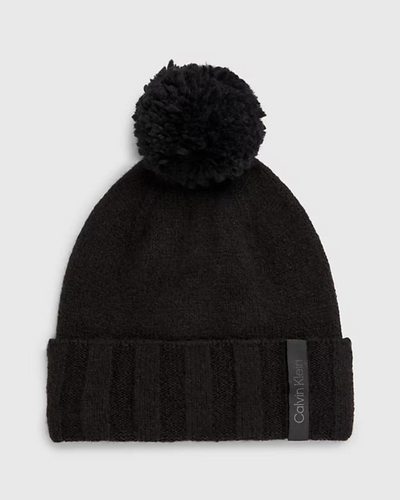 Ck Acc - Lable Define Rib Beanie 