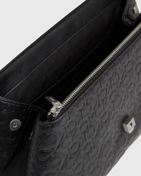 Ck Acc - Top Handle Tote-embossed Mono Bag 