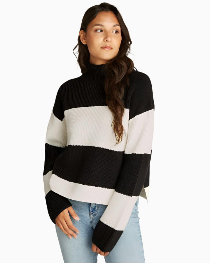 Ck Jeans - Chunky Loose High Neck Sweater