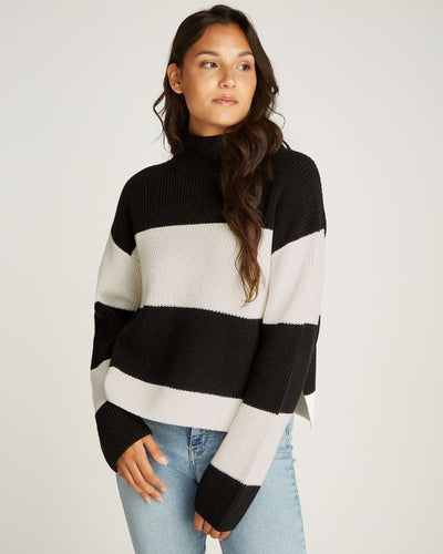 Ck Jeans - Chunky Loose High Neck Sweater