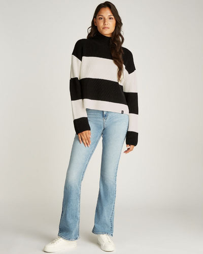 Ck Jeans - Chunky Loose High Neck Sweater