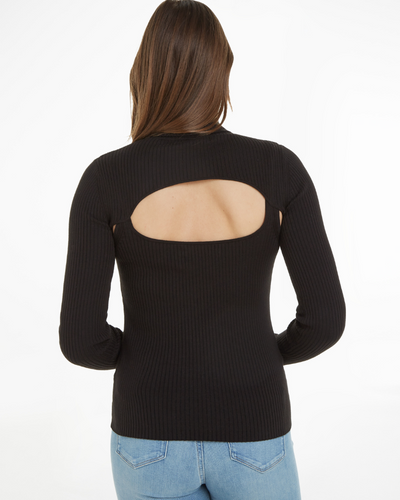 Ck Jeans - Cut Out Tight Sweater