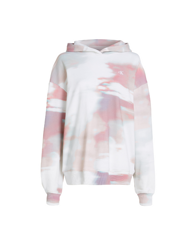 Ck Jeans - Diffused Aop Oversized Hoodie 