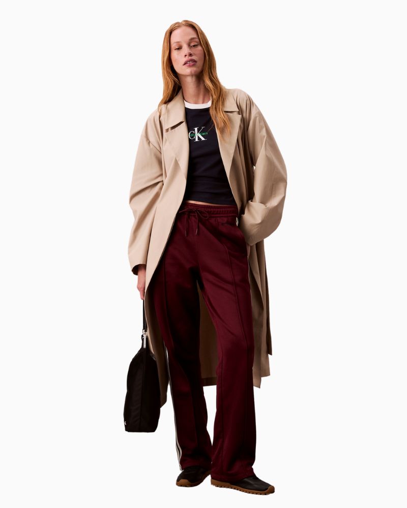 Calvin Klein high French trousers with straight leg and clean high-rise waist