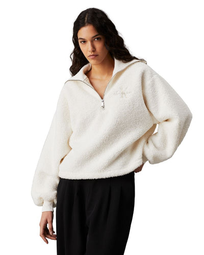 Ck Jeans - Sherpa Half Zip Sweatshirt 