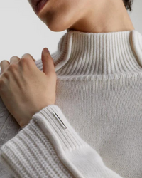 Ck Women - Recycled Wool Mock Neck Sweater 