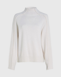 Ck Women - Recycled Wool Mock Neck Sweater 
