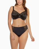 Elomi Full Cup Bra in black front view