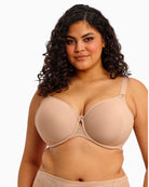 Elomi Nerina Moulded Bra in Sahara centre front gore detail