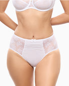 Empreinte Charlotte panty white front view – Áines Boutique