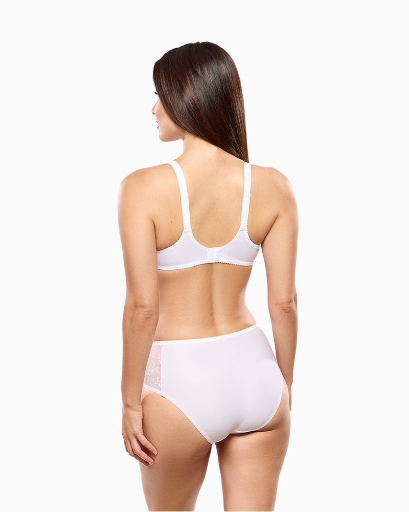 Empreinte Charlotte panty white back view – Áines Boutique