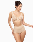Empreinte Eclipse full brief Creamy Beige front view product – Áines Boutique