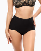 Empreinte Eclipse full brief black front view product – Áines Boutique