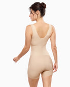 Empreinte Eclipse shaping bodysuit Creamy Beige back view product – Áines Boutique