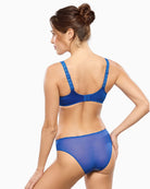 Empreinte Agathe brief in blue mesh back detail