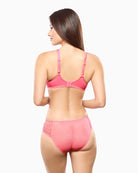Empreinte Cassiopee Spacer Invisible Bra in Pink back view