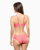 Empreinte Cassiopee bra in Pink back view