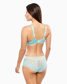 Empreinte Melody full cup bra aqua back view
