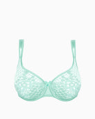 Empreinte Melody full cup bra aqua front view