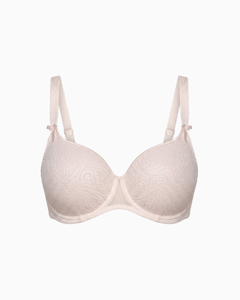 Empreinte Verity Full Cup Bra in Blush cup detail
