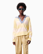 FRNCH Hydralis Butter Sweater Beurre front view