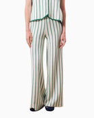 FRNCH Loquinhas Green Trousers front view