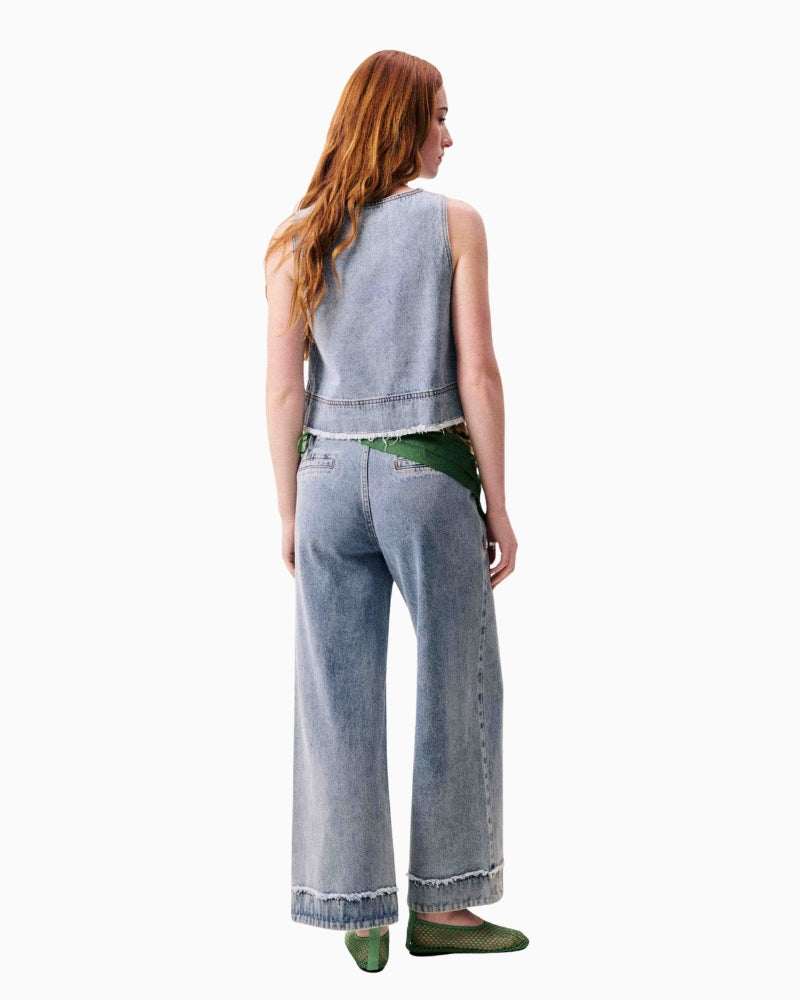 FRNCH Saphira jeans in denim back view