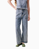FRNCH Saphira jeans in denim front view