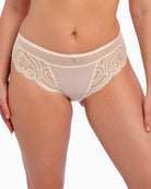 Close-up view of Fantasie lace brief showing soft stretch lace and full coverage