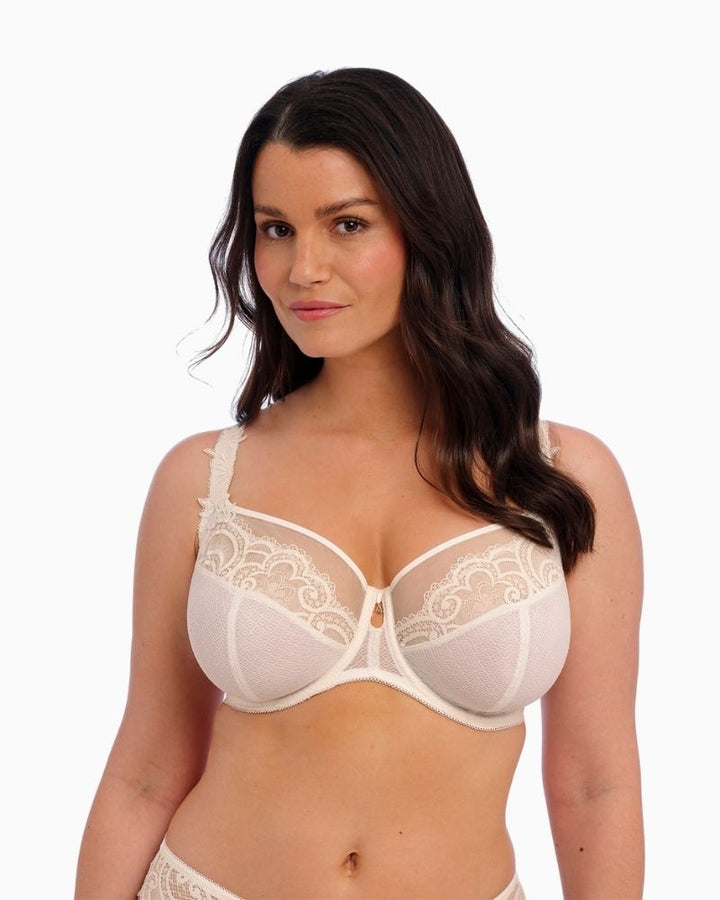 Close-up of Fantasie Cerys bra showing three-piece cup and side support structure