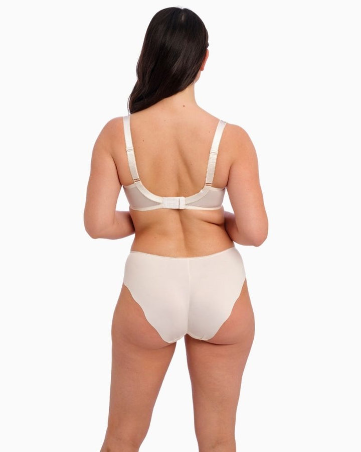 Back view of Fantasie Marie Delicacy bra with fully adjustable straps and powernet wings