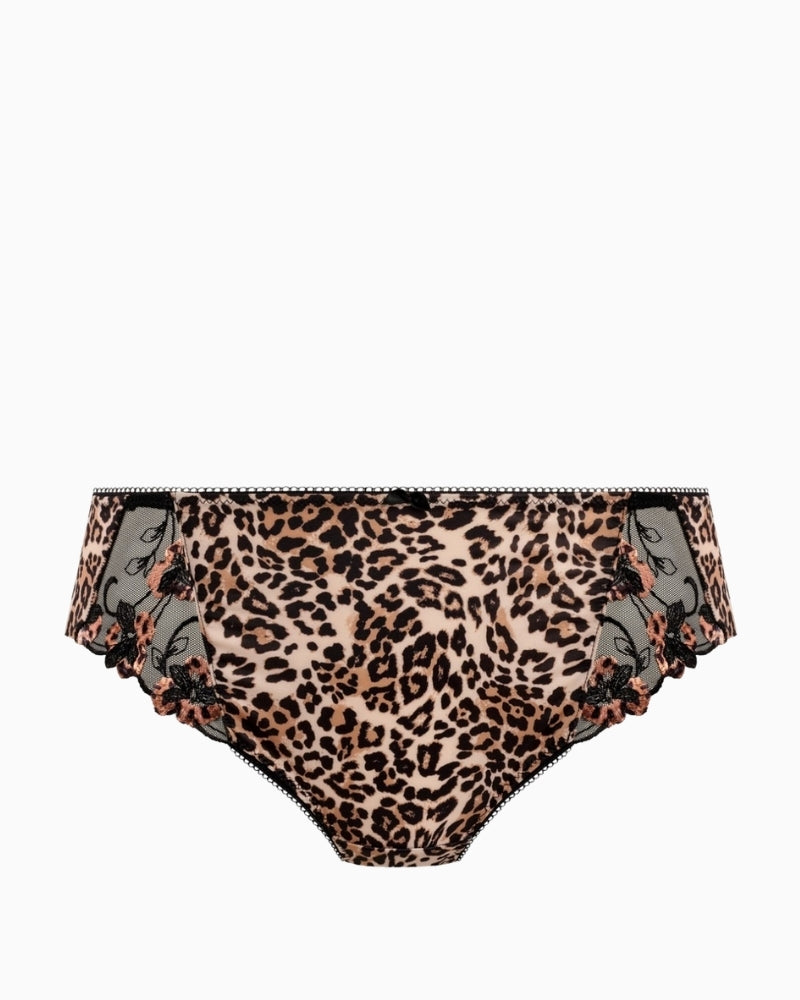 Fantasie Talia Leopard brief front view – Áines Boutique