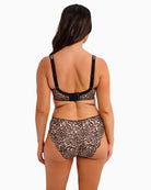 Fantasie Talia Leopard side support bra back view – Áines Boutique