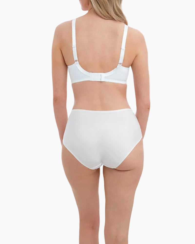 Fantasie Adelle Side Support Bra in white back view