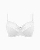 Fantasie Adelle Side Support Bra in white embroidery detail