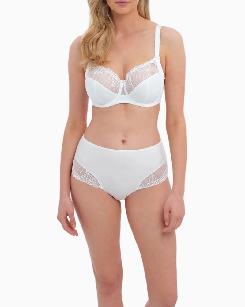 Fantasie Adelle Side Support Bra in white front view