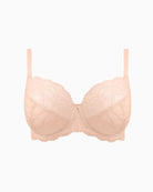 Fantasie Cesile Side Support Bra in Peach Sorbet lace cup detail
