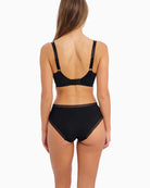 Fantasie Fusion Lace Side Support Bra in Black back view